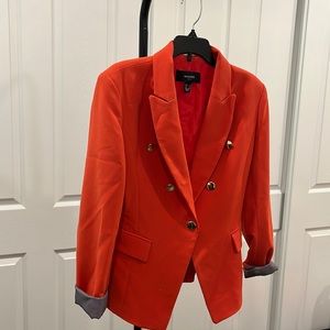Orange blazer size small